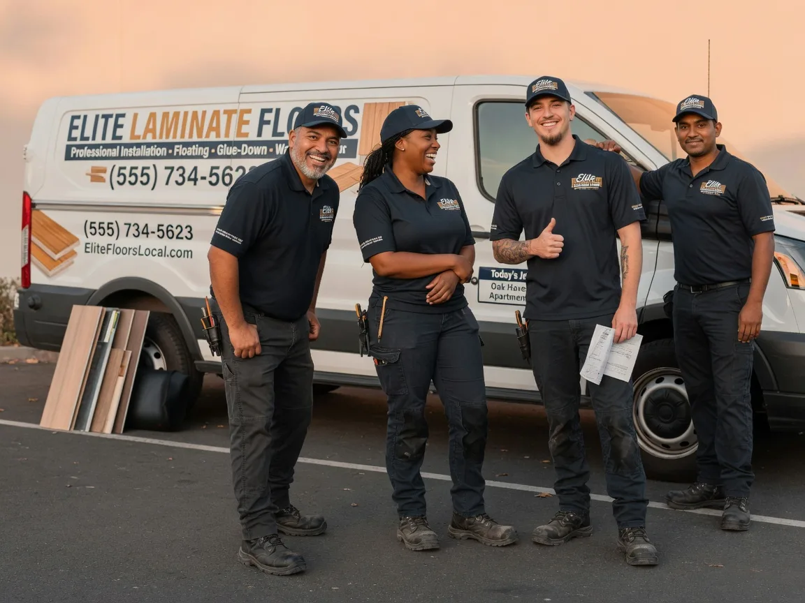 Laminate flooring installation company in Conklin, MI